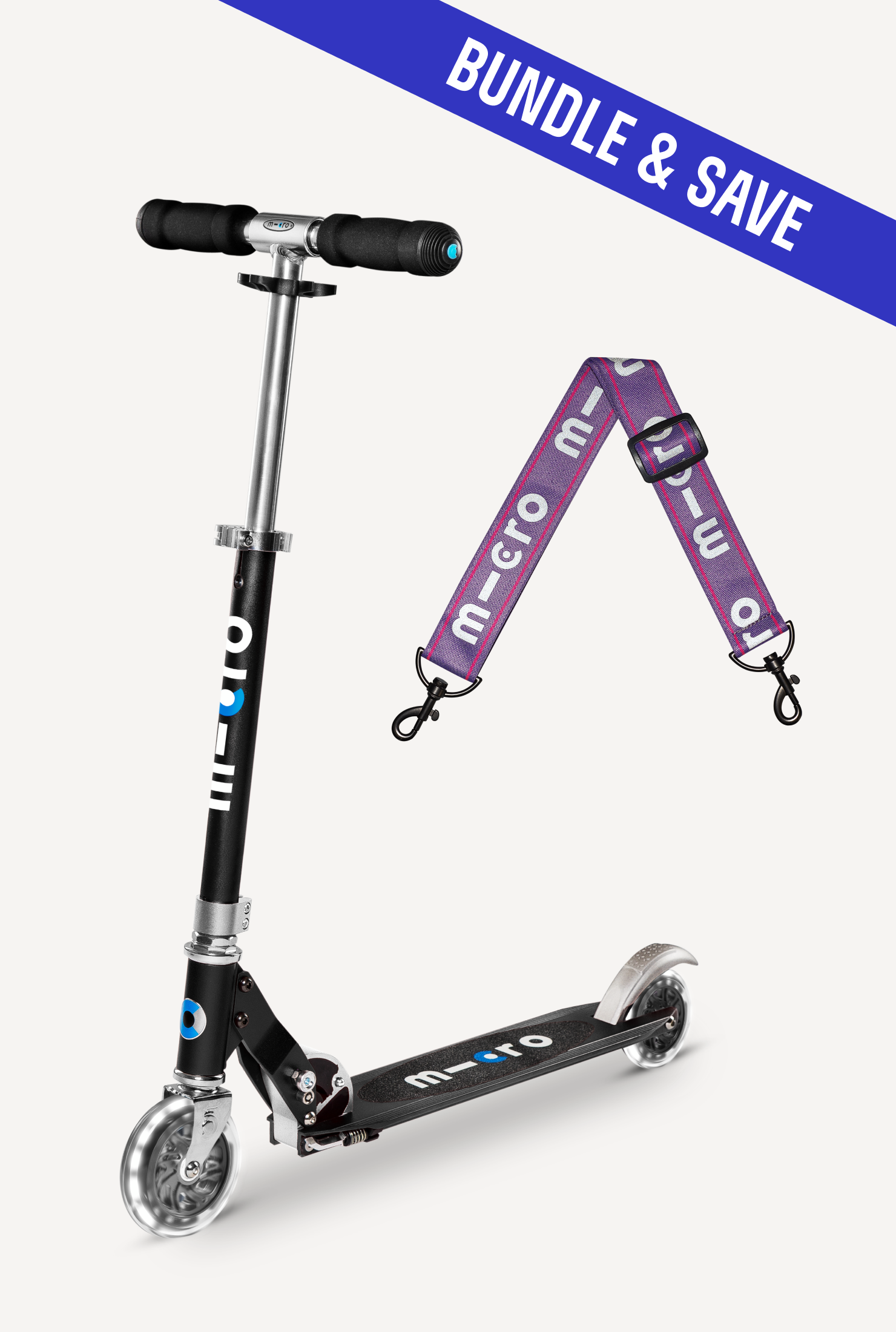 Sprite LED + Scooter Carry Strap