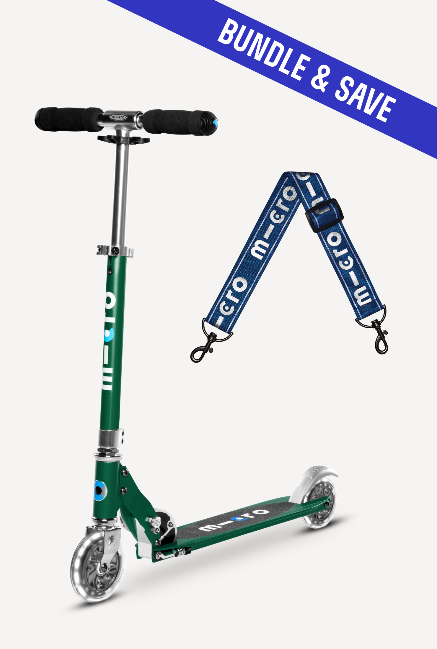 Sprite LED + Scooter Carry Strap