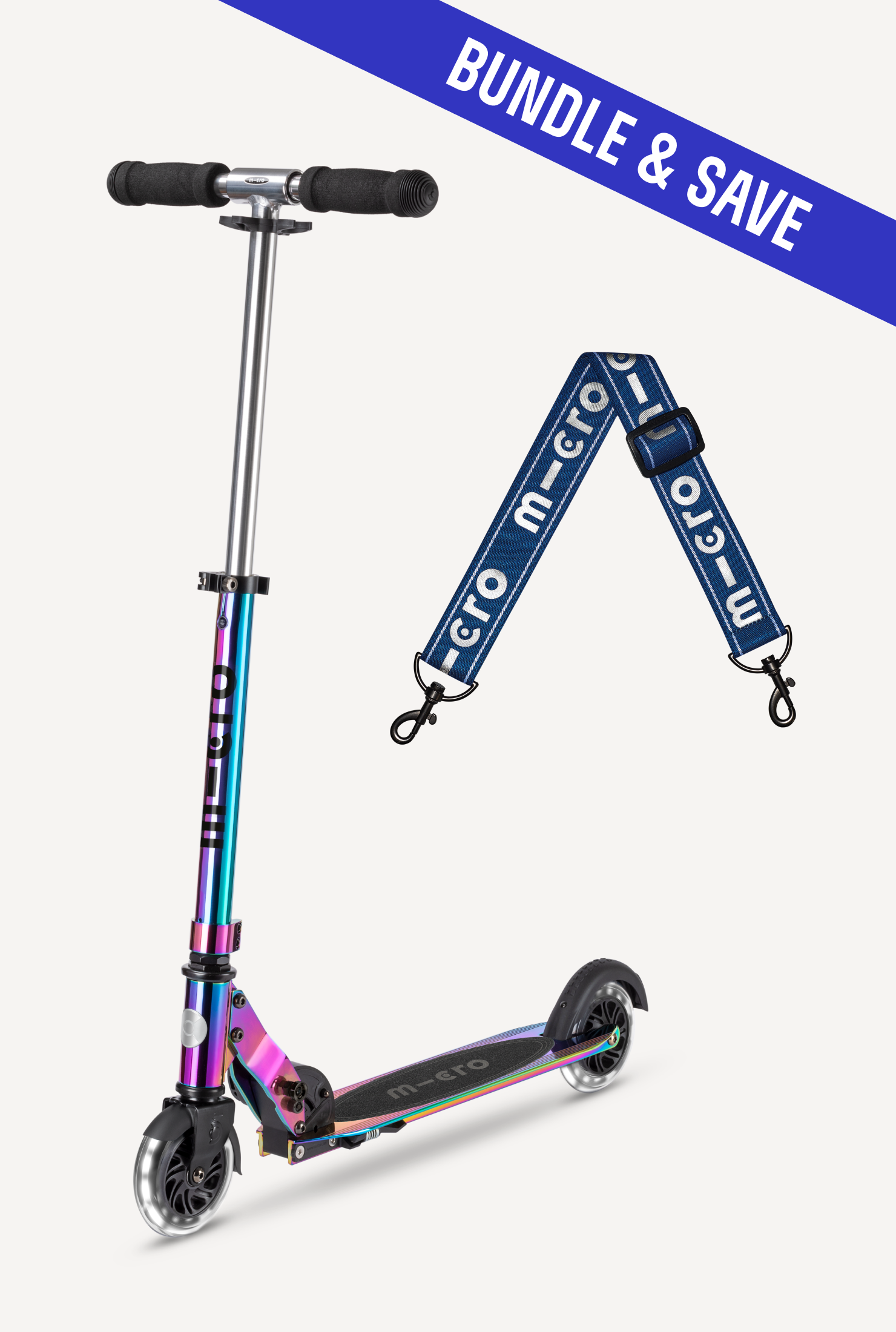 Sprite LED + Scooter Carry Strap