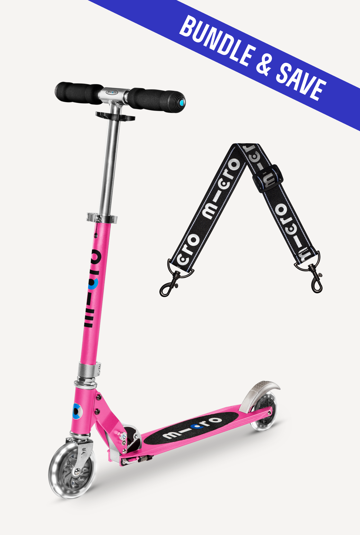 Sprite LED + Scooter Carry Strap