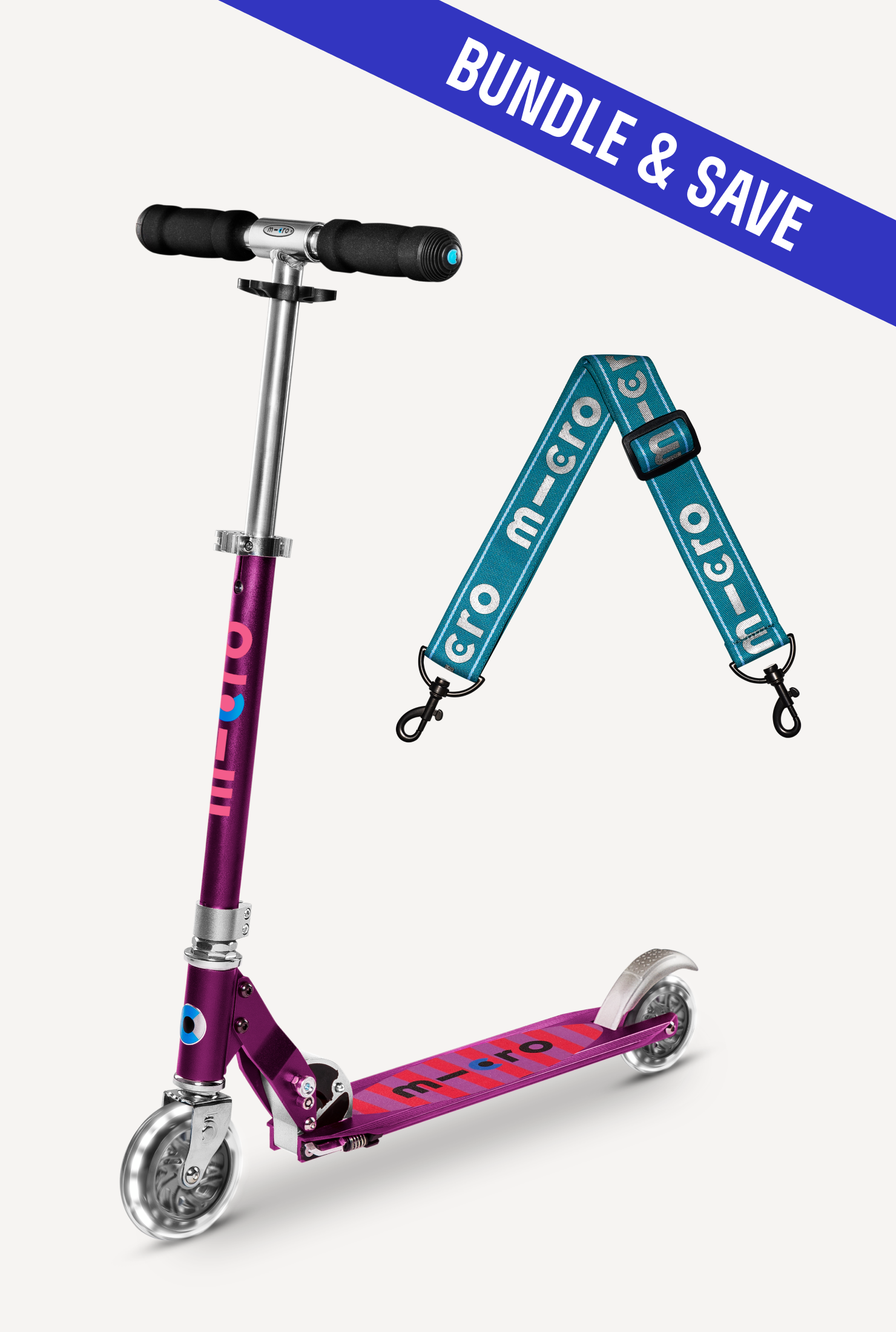 Sprite LED + Scooter Carry Strap