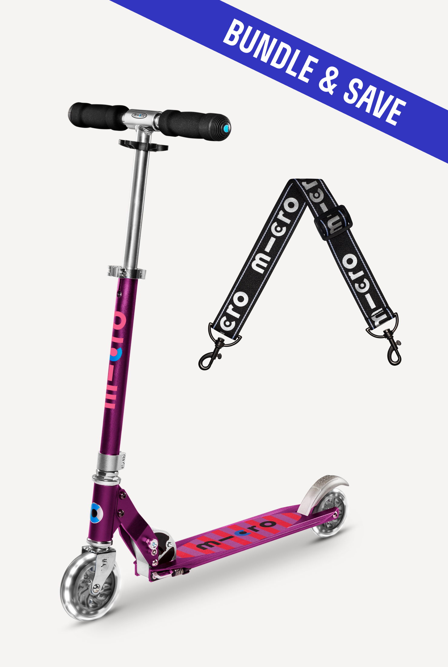 Sprite LED + Scooter Carry Strap