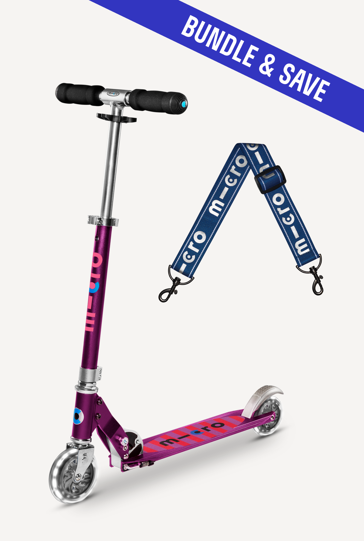 Sprite LED + Scooter Carry Strap