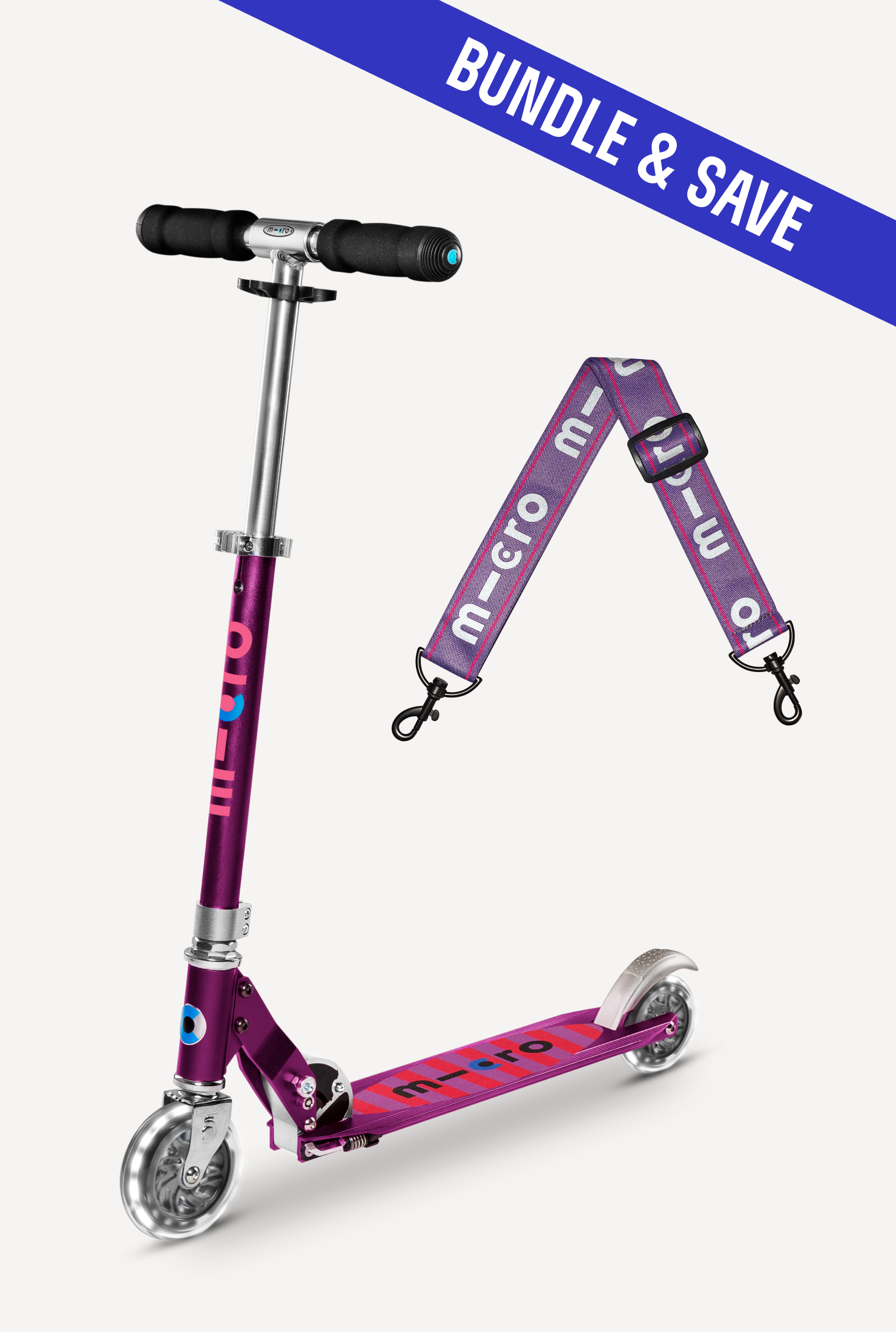 Sprite LED + Scooter Carry Strap
