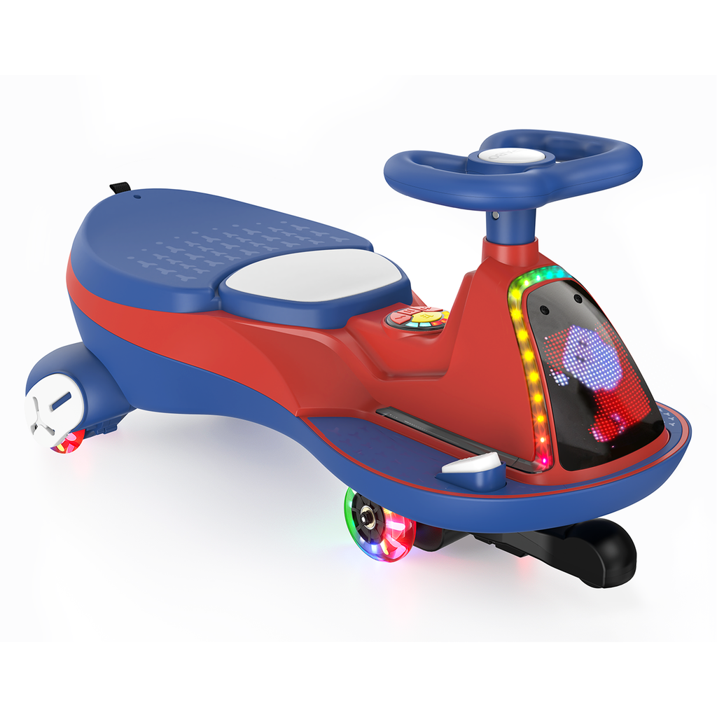 12V Electric Wiggle Car with LED Screen