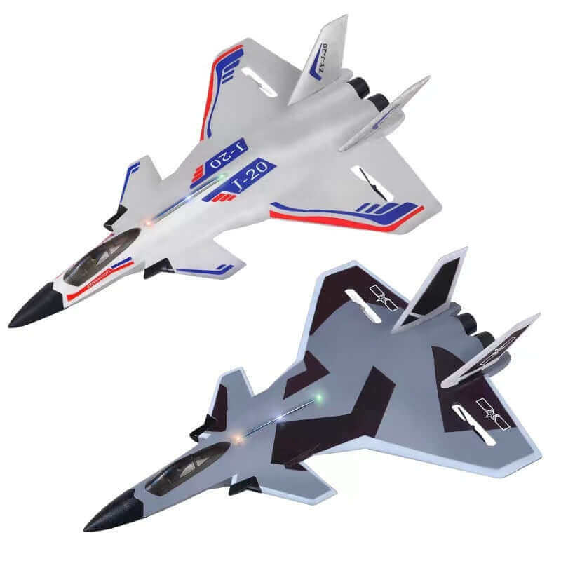 ZY J20 2.4GHz RC Fighter Jet with LED Auto-Balance