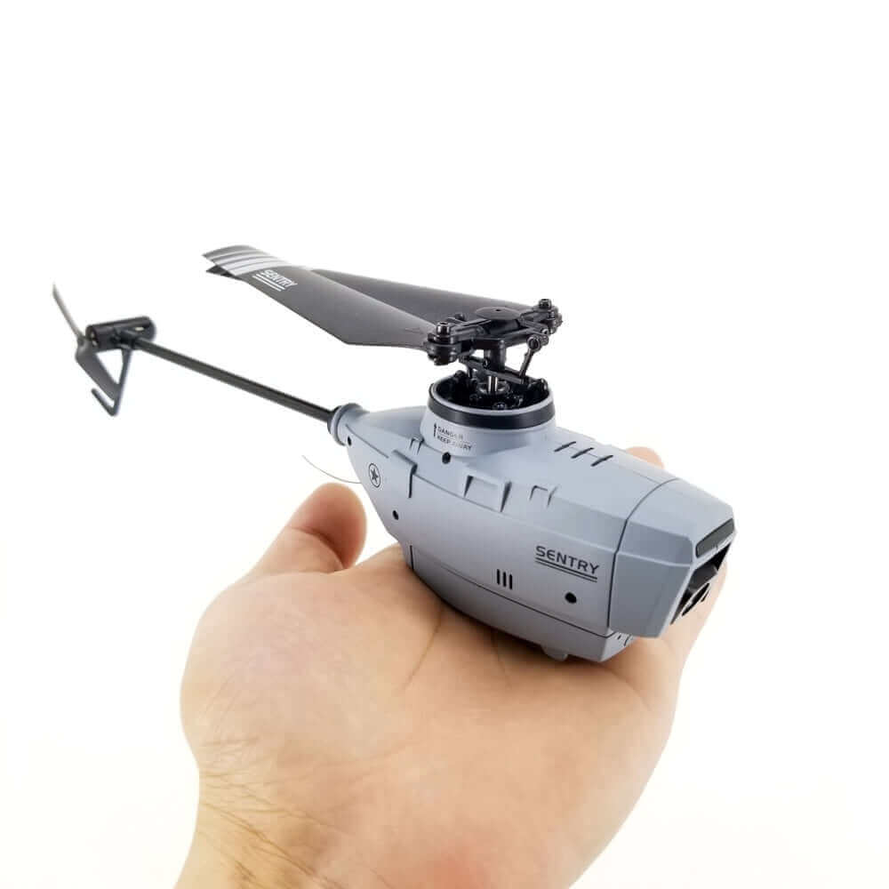 C127 Single Blade Helicopter Drone - 6-Axis Gyro, WiFi FPV, Nano HD Camera Toy
