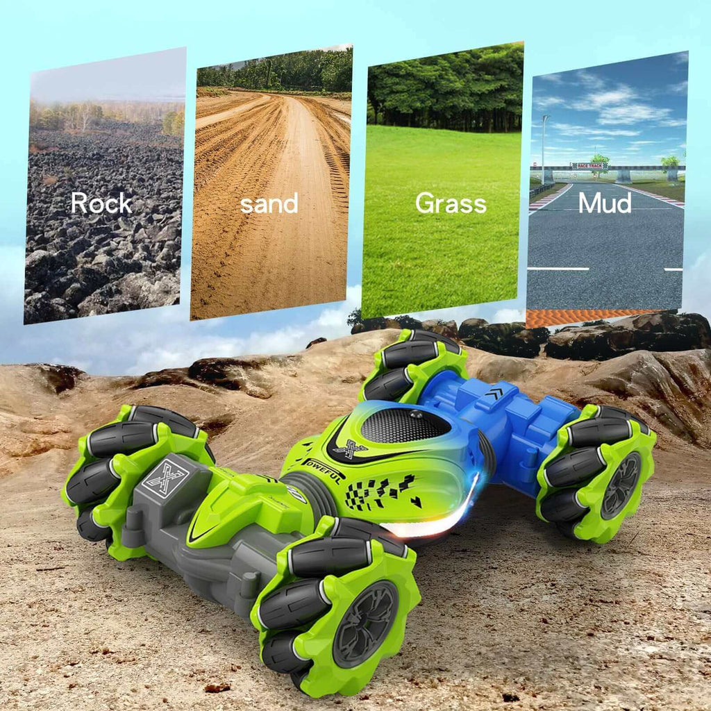 4WD Gesture Control RC Stunt Car with 360° Rotation