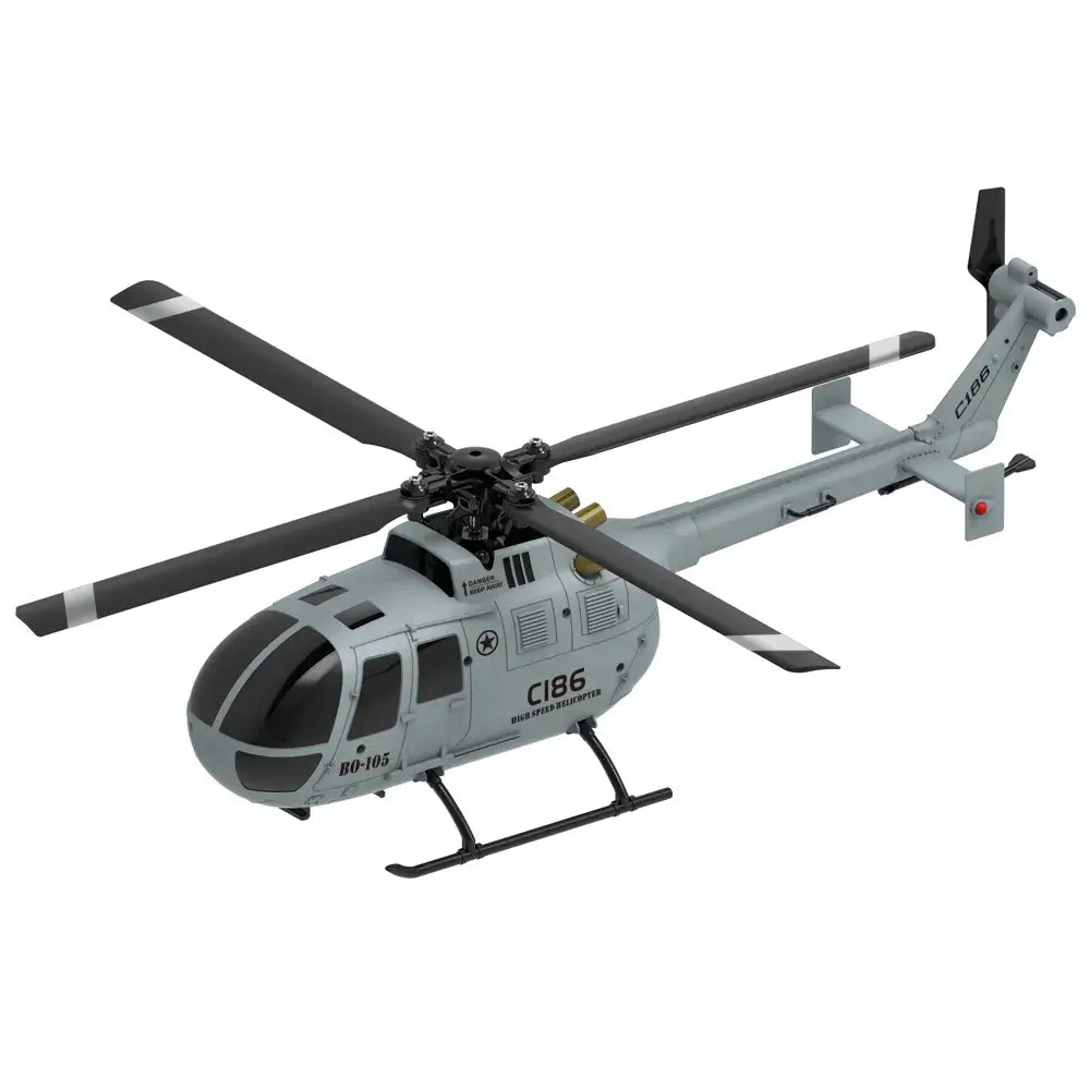 C186 2.4GHz RC Helicopter with 6-Axis Gyro and Altitude Hold