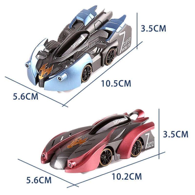 Anti-Gravity Wall Climbing RC Car with 360° Stunts