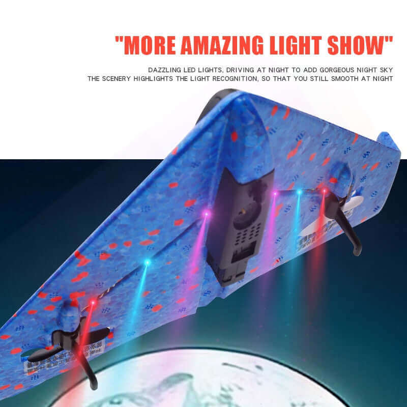 Delta Wing 2.4GHz RC Glider Plane for Outdoor Flying