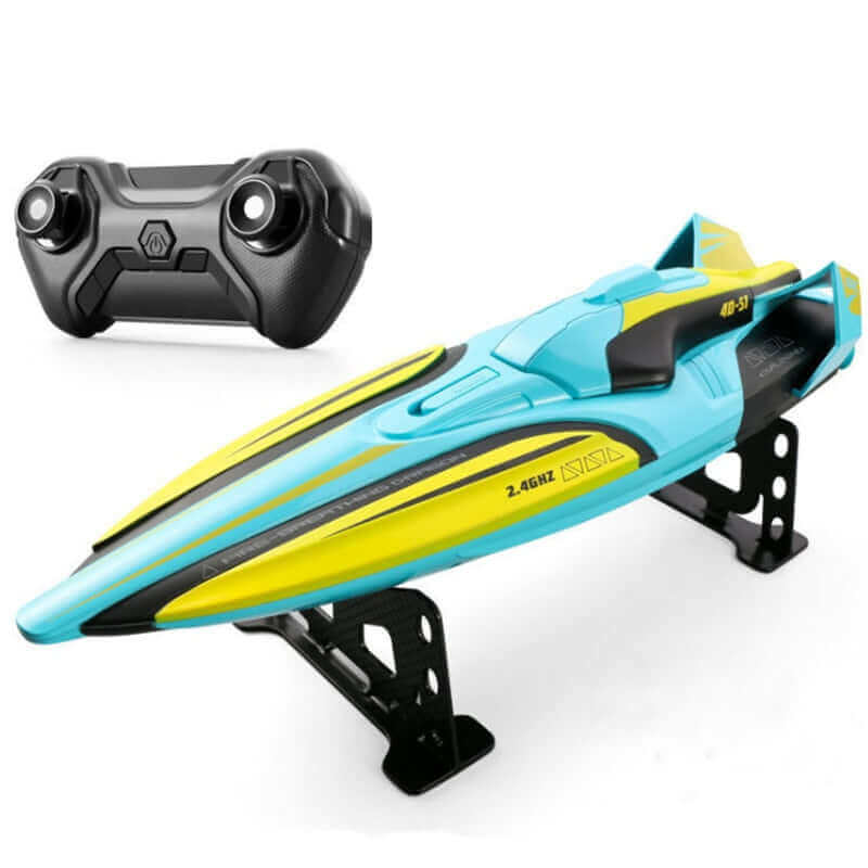 High-Speed RC Racing Boat 35km/h for Kids