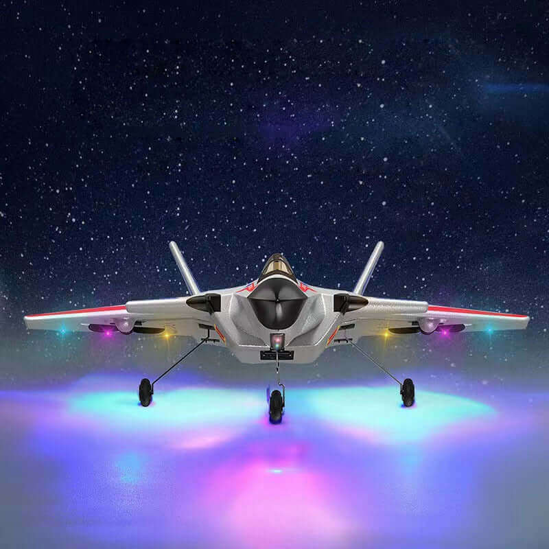 ZY J20 2.4GHz RC Fighter Jet with LED Auto-Balance