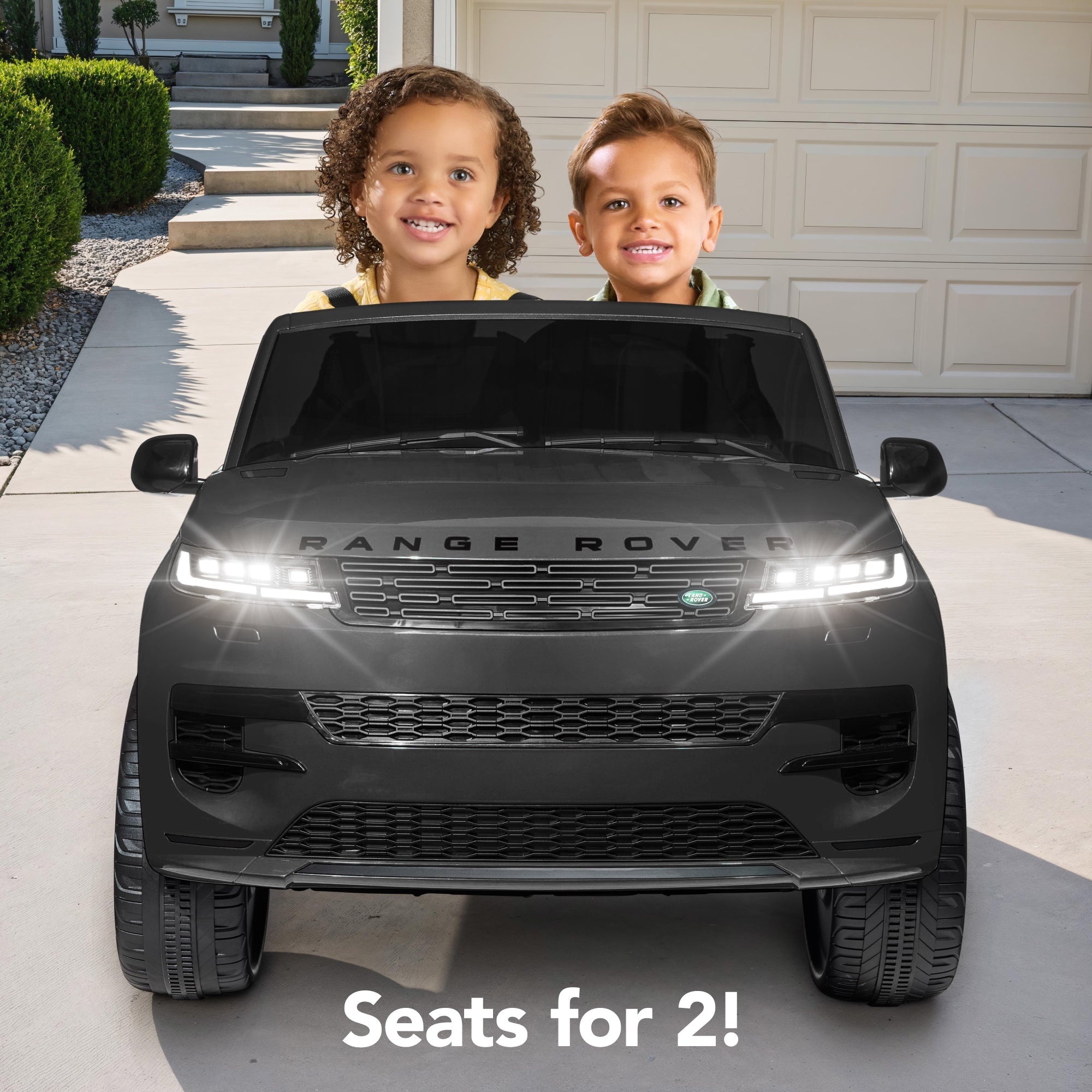 24V 2-Seater Licensed Range Rover Sport Ride-On Car w/ Parent Control