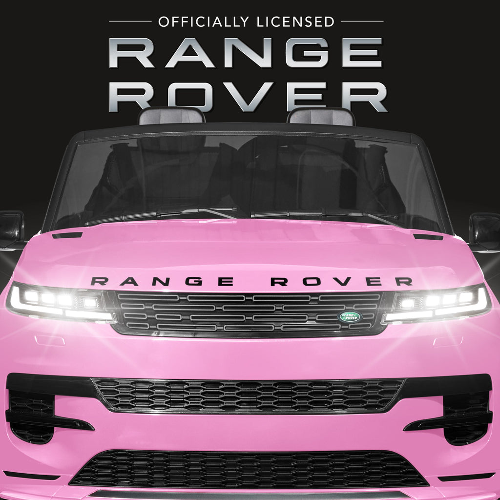 24V 2-Seater Licensed Range Rover Sport Ride-On Car w/ Parent Control