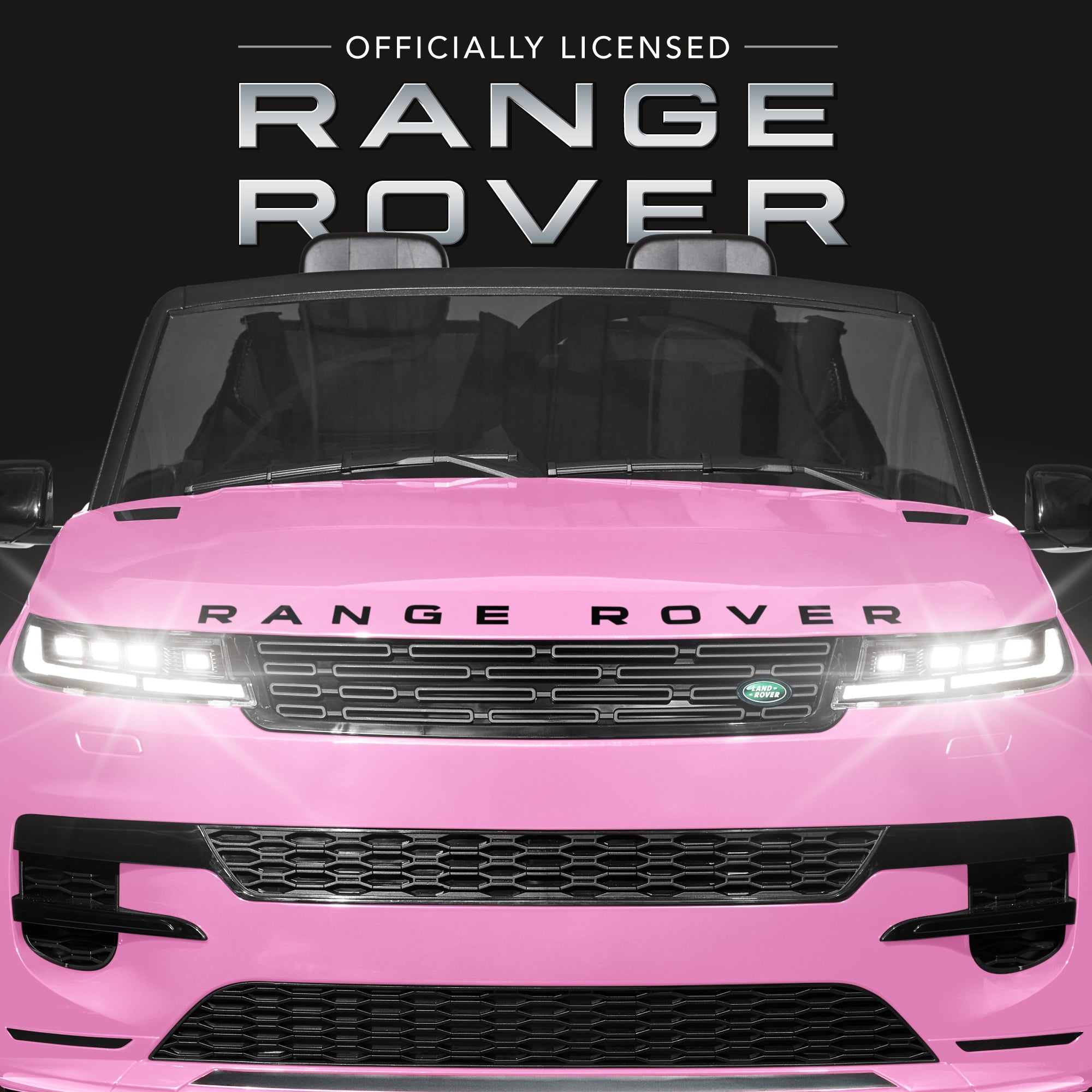 24V 2-Seater Licensed Range Rover Sport Ride-On Car w/ Parent Control