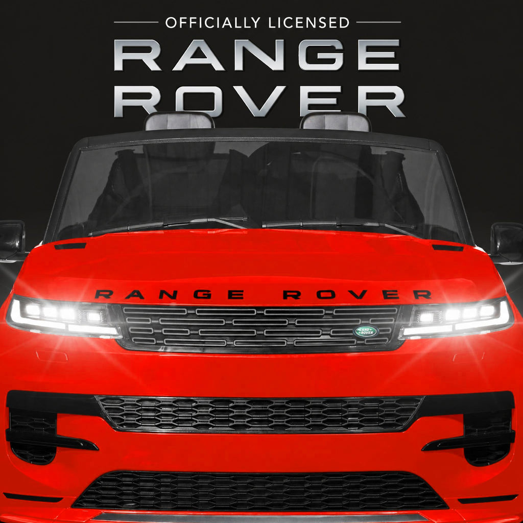 24V 2-Seater Licensed Range Rover Sport Ride-On Car w/ Parent Control