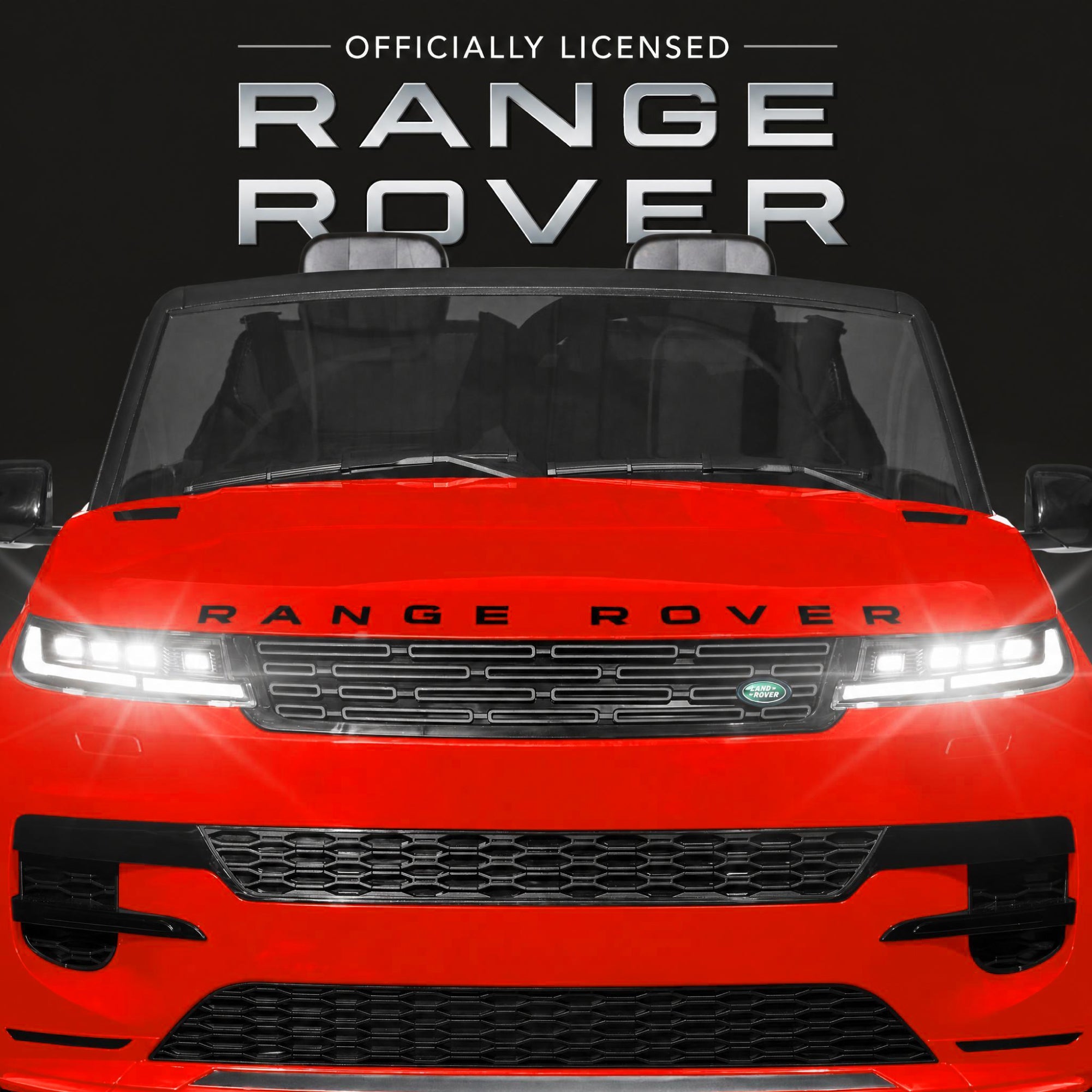 24V 2-Seater Licensed Range Rover Sport Ride-On Car w/ Parent Control