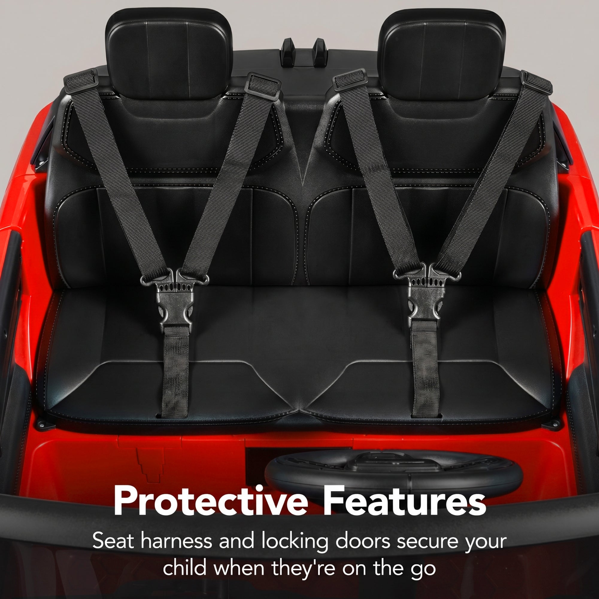 24V 2-Seater Licensed Range Rover Sport Ride-On Car w/ Parent Control