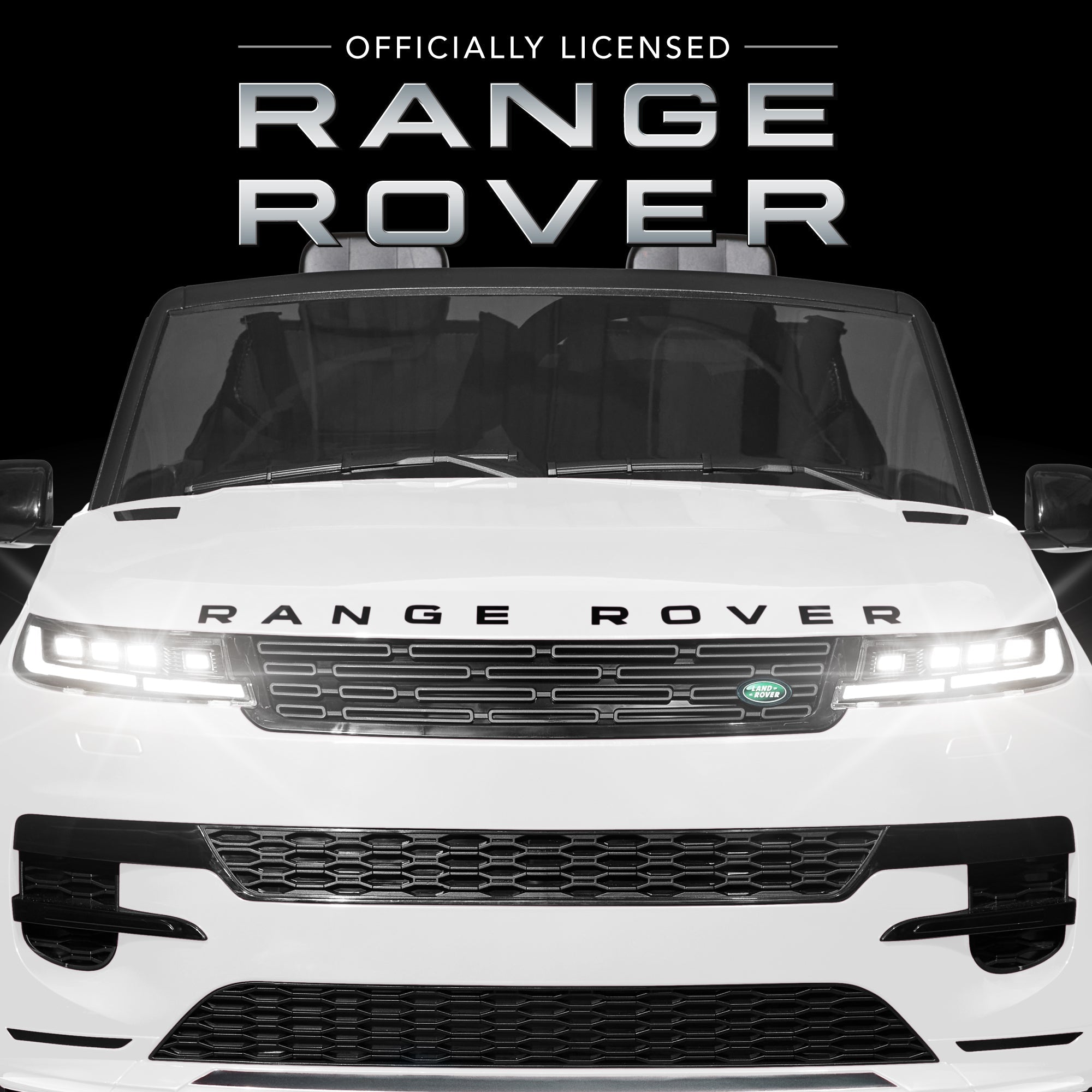 24V 2-Seater Licensed Range Rover Sport Ride-On Car w/ Parent Control
