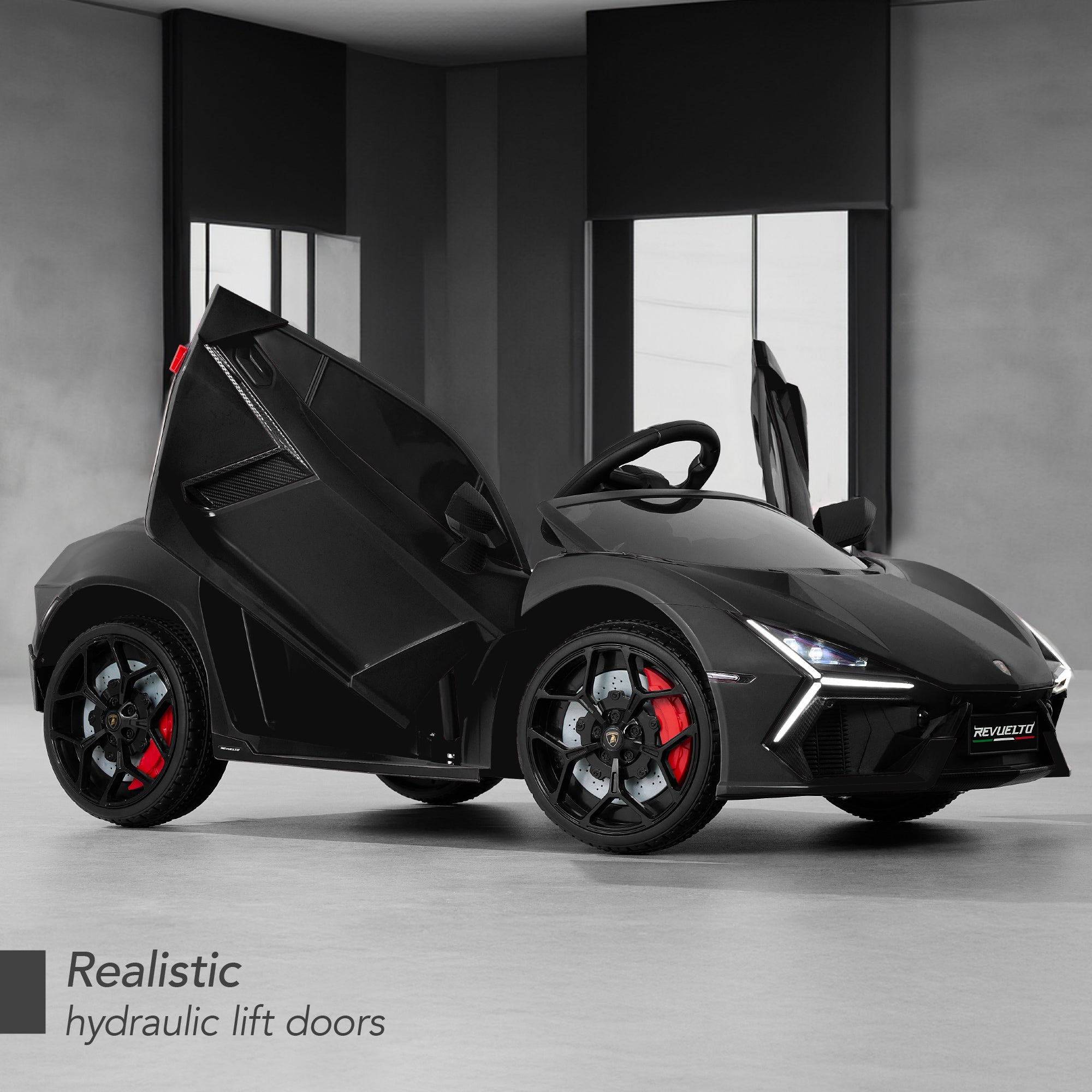 12V Kids Ride-On Car Officially Licensed Lamborghini Revuelto w/ Remote