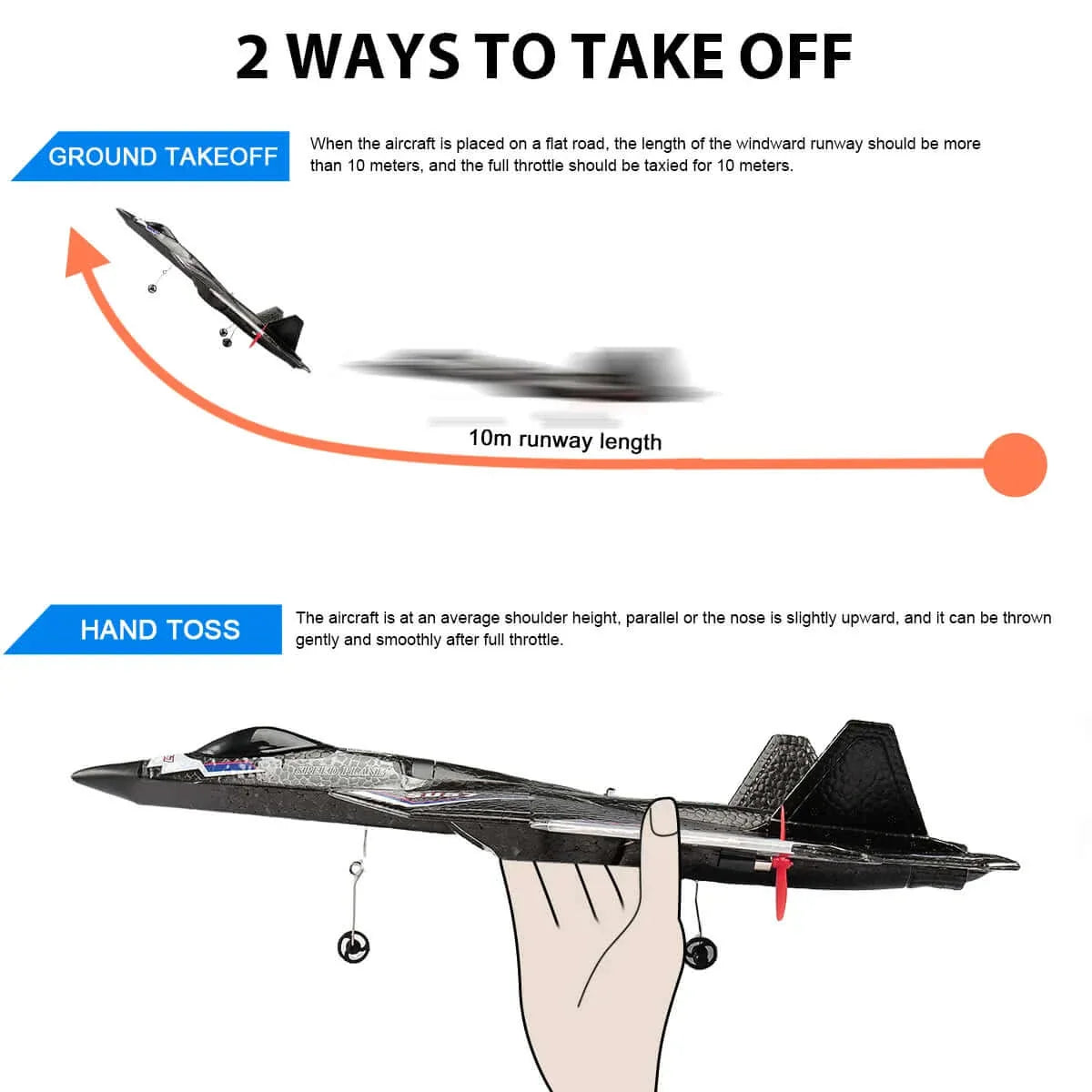SU57 RC Plane: 2.4G Light-Up Foam Aircraft for Kids - Hand Thrown, Fixed Wing Toy