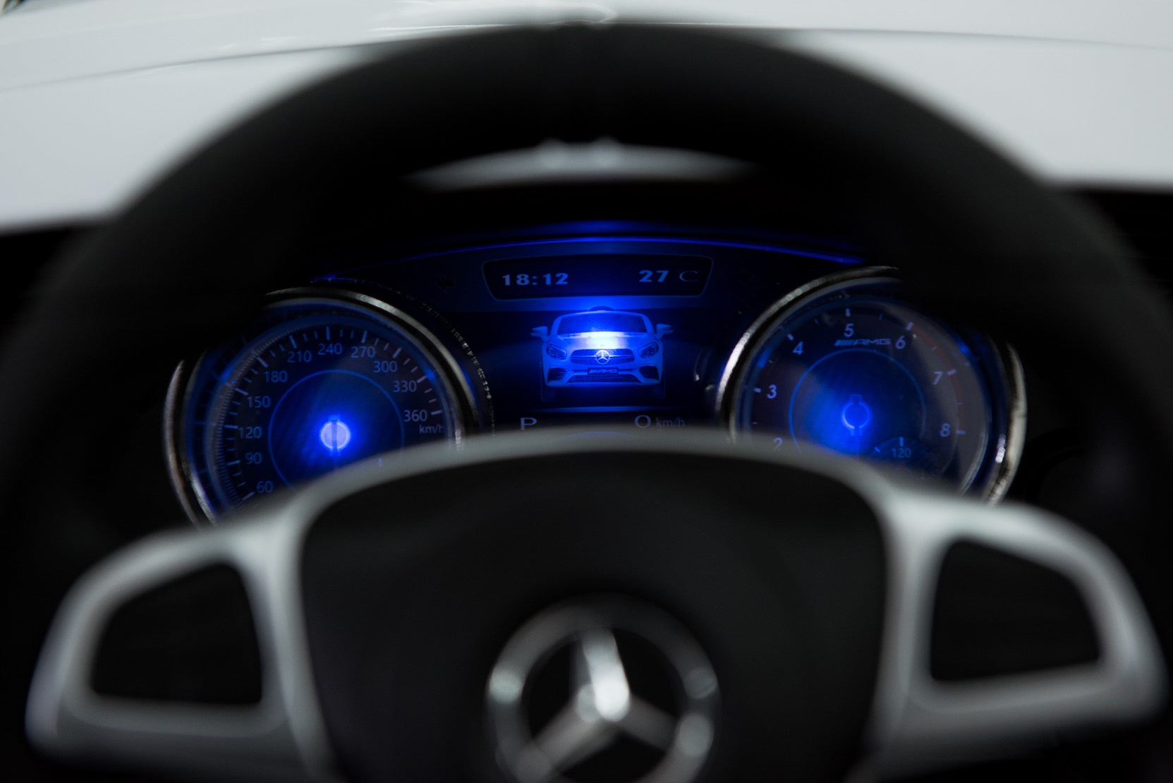 Licensed Mercedes SL65 AMG white