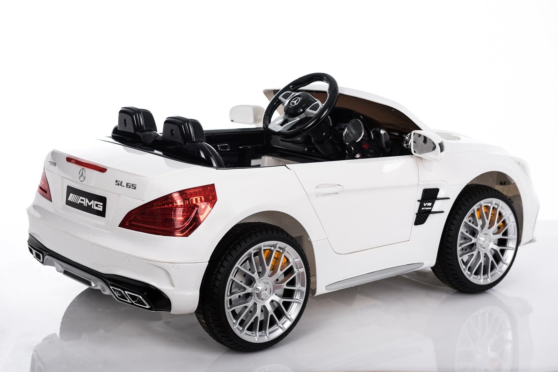 Licensed Mercedes SL65 AMG white