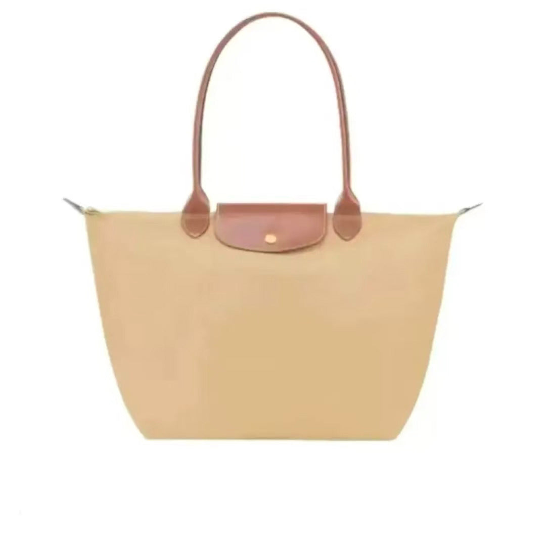 Longchamp - Small Le Pliage Handbag, Khaki