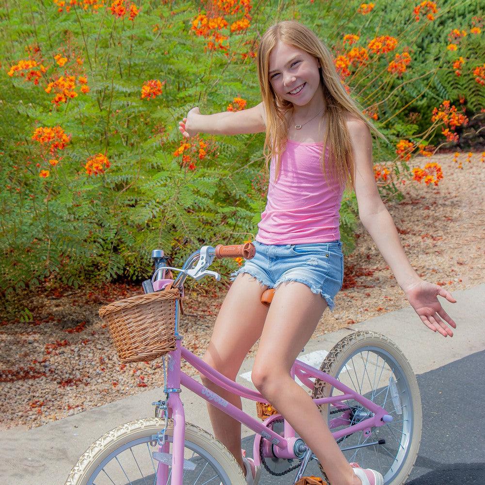 JOYSTAR Fantasy Girls Bike with Training Wheels & Basket