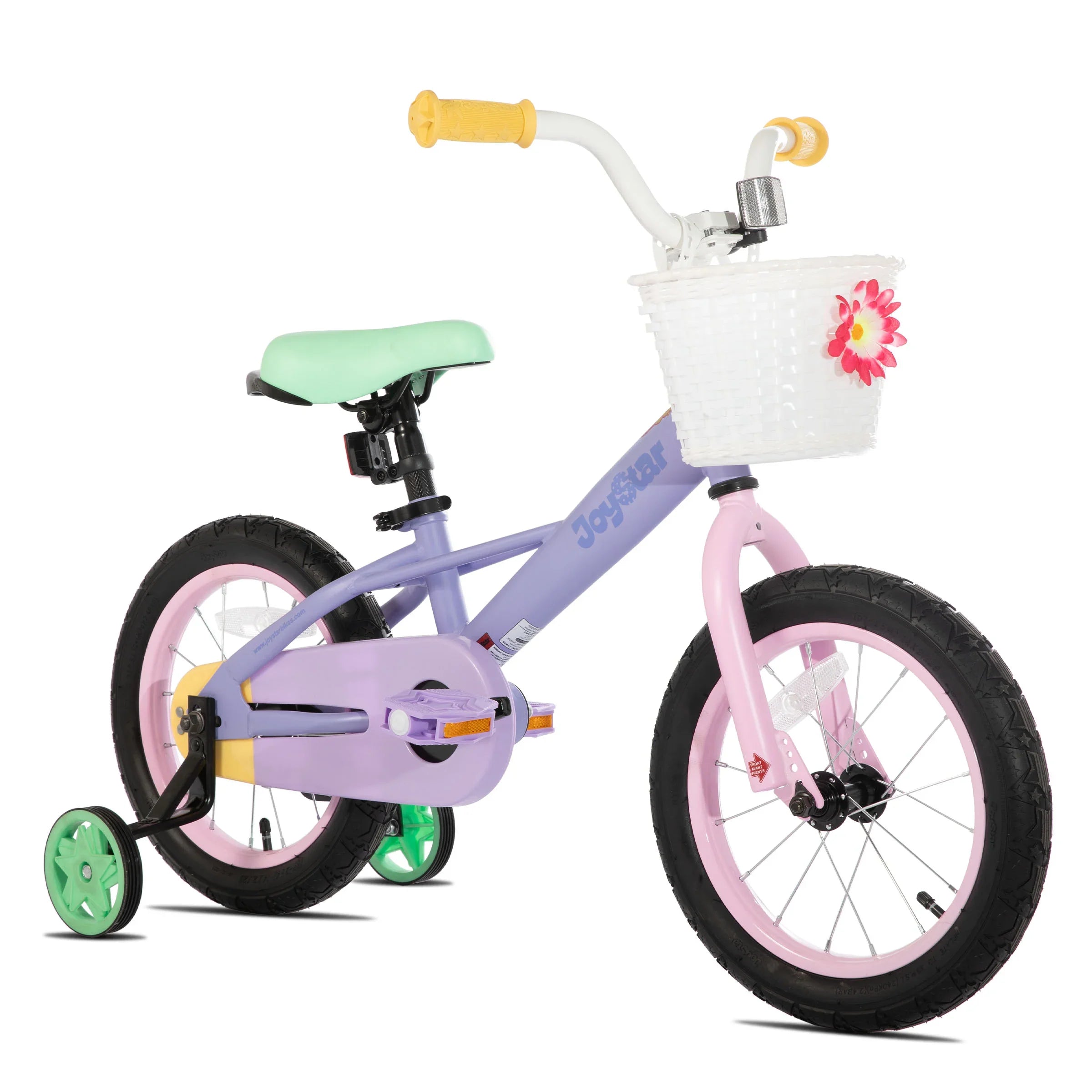 JOYSTAR Macaron Girls Bike Rainbow Bike