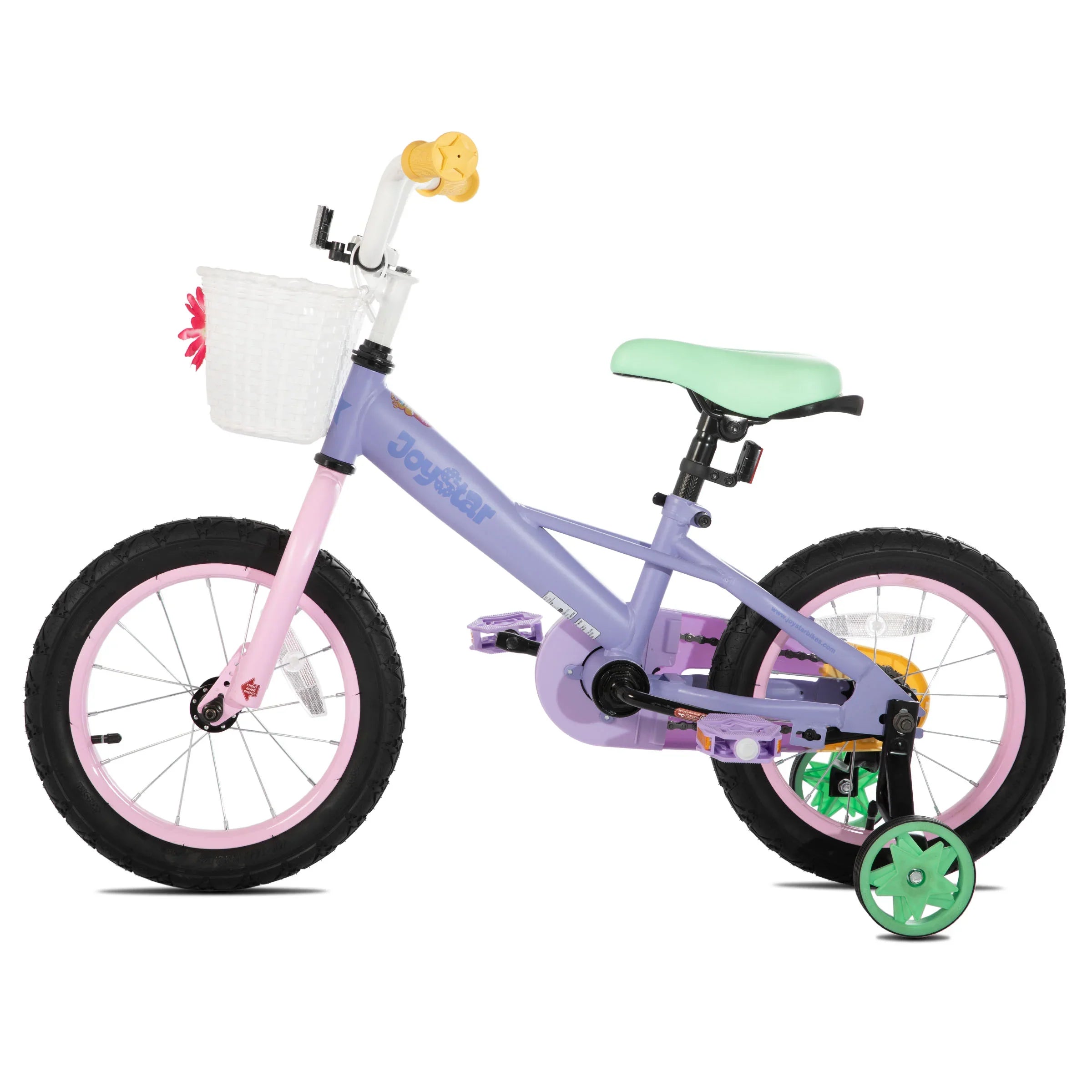 JOYSTAR Macaron Girls Bike Rainbow Bike