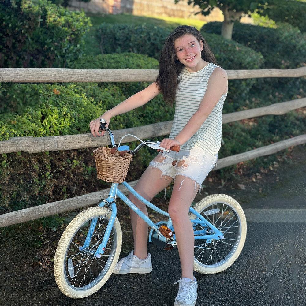 JOYSTAR Fantasy Girls Bike with Training Wheels & Basket