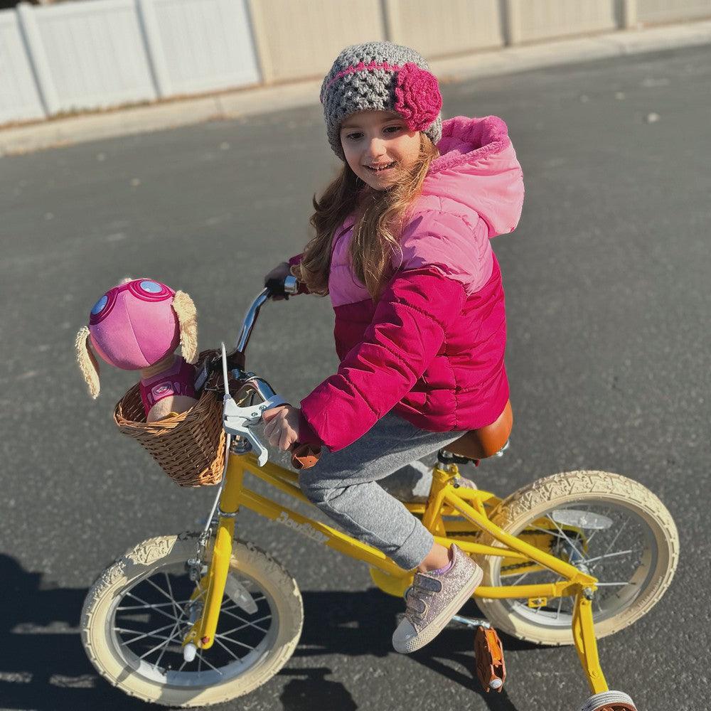 JOYSTAR Fantasy Girls Bike with Training Wheels & Basket