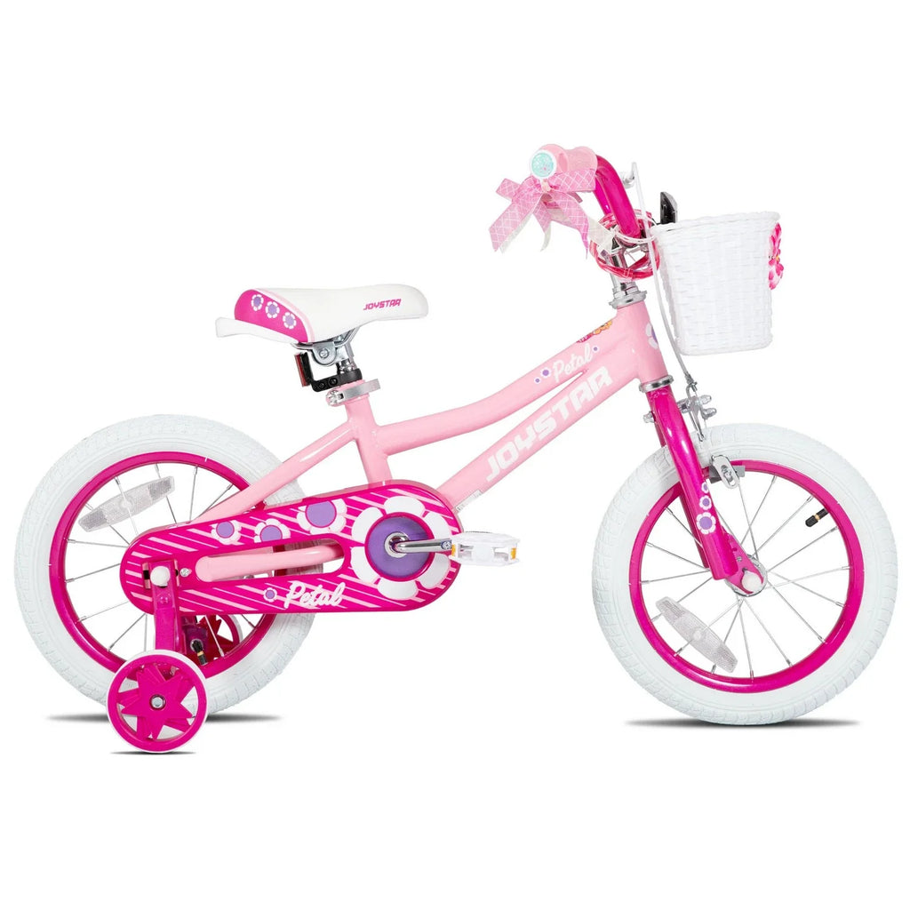 JOYSTAR Petal Girls Bike for Toddlers & Kids with Training Wheels