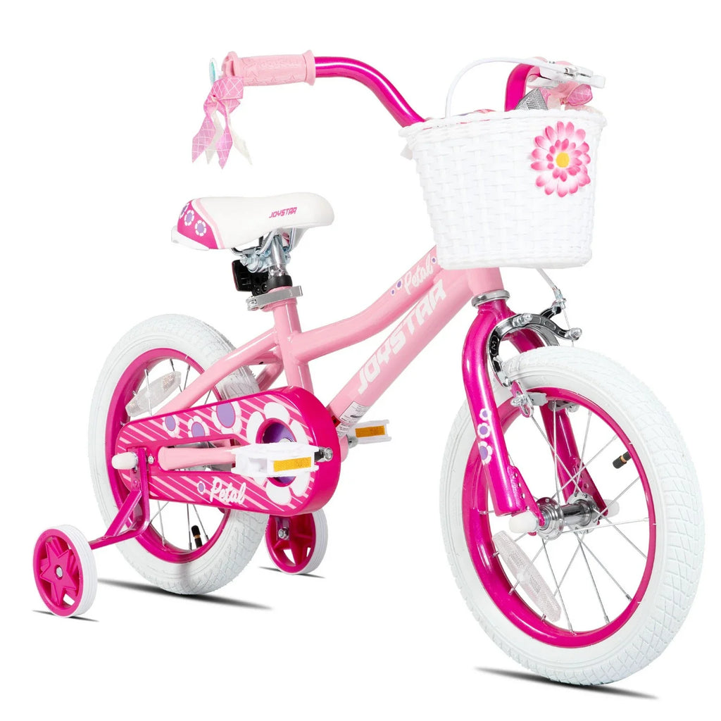 JOYSTAR Petal Girls Bike for Toddlers & Kids with Training Wheels