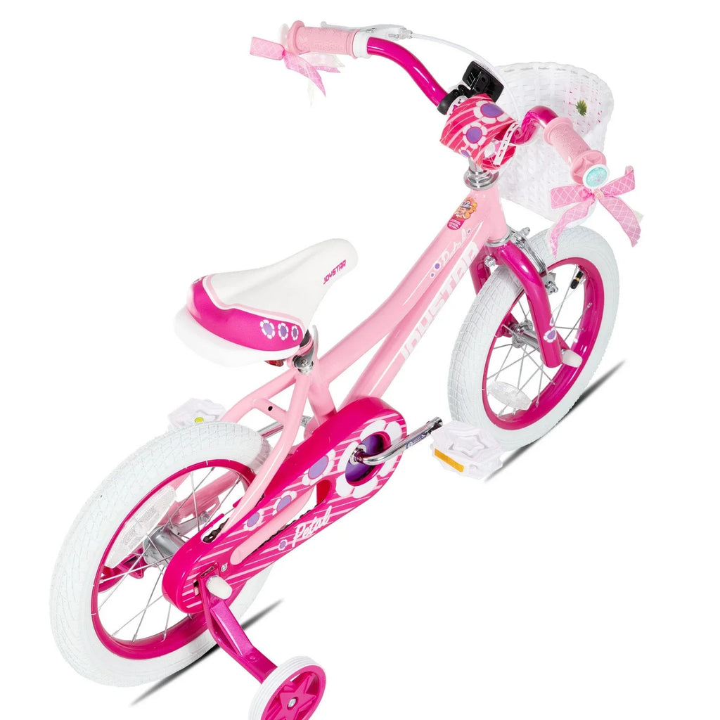 JOYSTAR Petal Girls Bike for Toddlers & Kids with Training Wheels