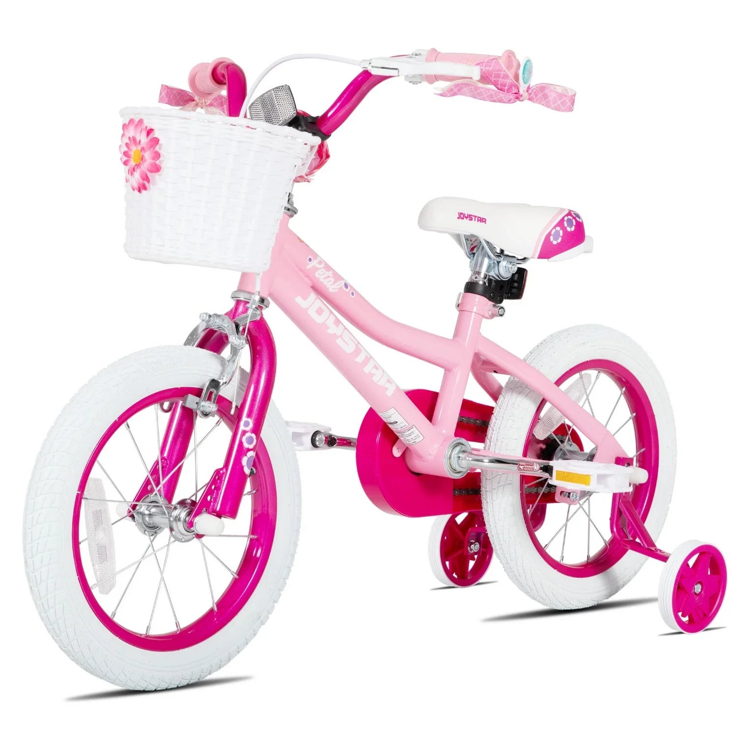 JOYSTAR Petal Girls Bike for Toddlers & Kids with Training Wheels