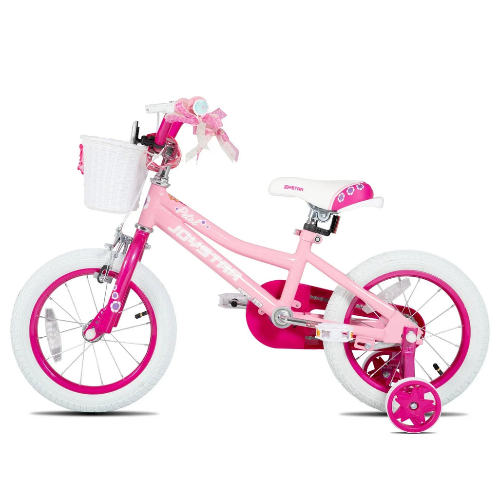JOYSTAR Petal Girls Bike for Toddlers & Kids with Training Wheels