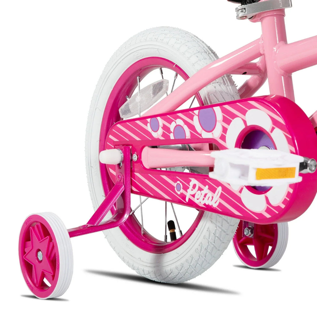 JOYSTAR Petal Girls Bike for Toddlers & Kids with Training Wheels