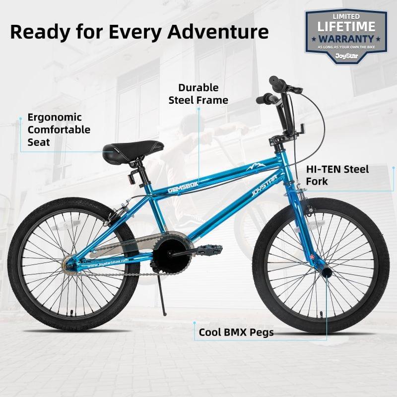JOYSTAR Gemsbok 20'' Kids BMX Bike with Pegs