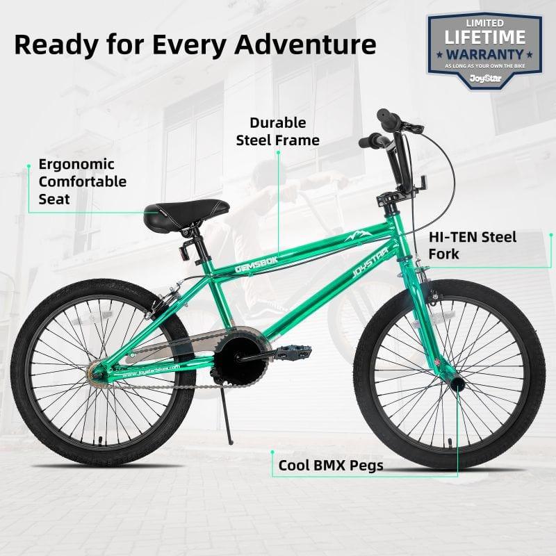 JOYSTAR Gemsbok 20'' Kids BMX Bike with Pegs