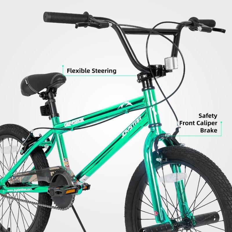 JOYSTAR Gemsbok 20'' Kids BMX Bike with Pegs