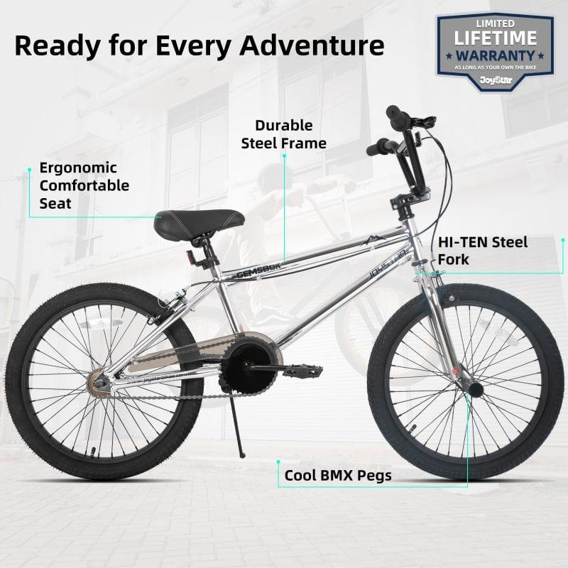JOYSTAR Gemsbok 20'' Kids BMX Bike with Pegs