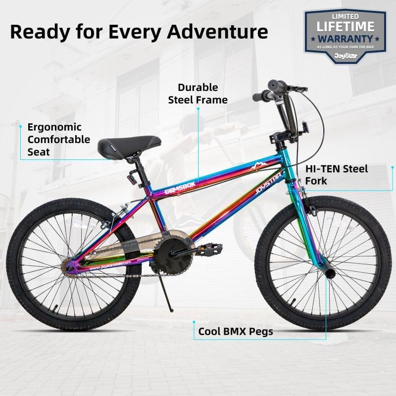 JOYSTAR Gemsbok 20'' Kids BMX Bike with Pegs