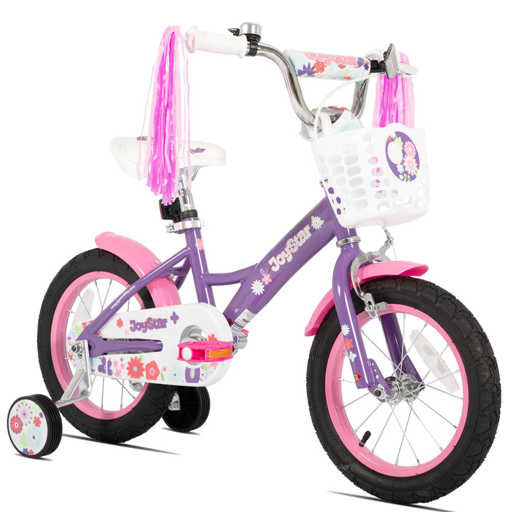 JOYSTAR Little Violet Kids Bike for Girls