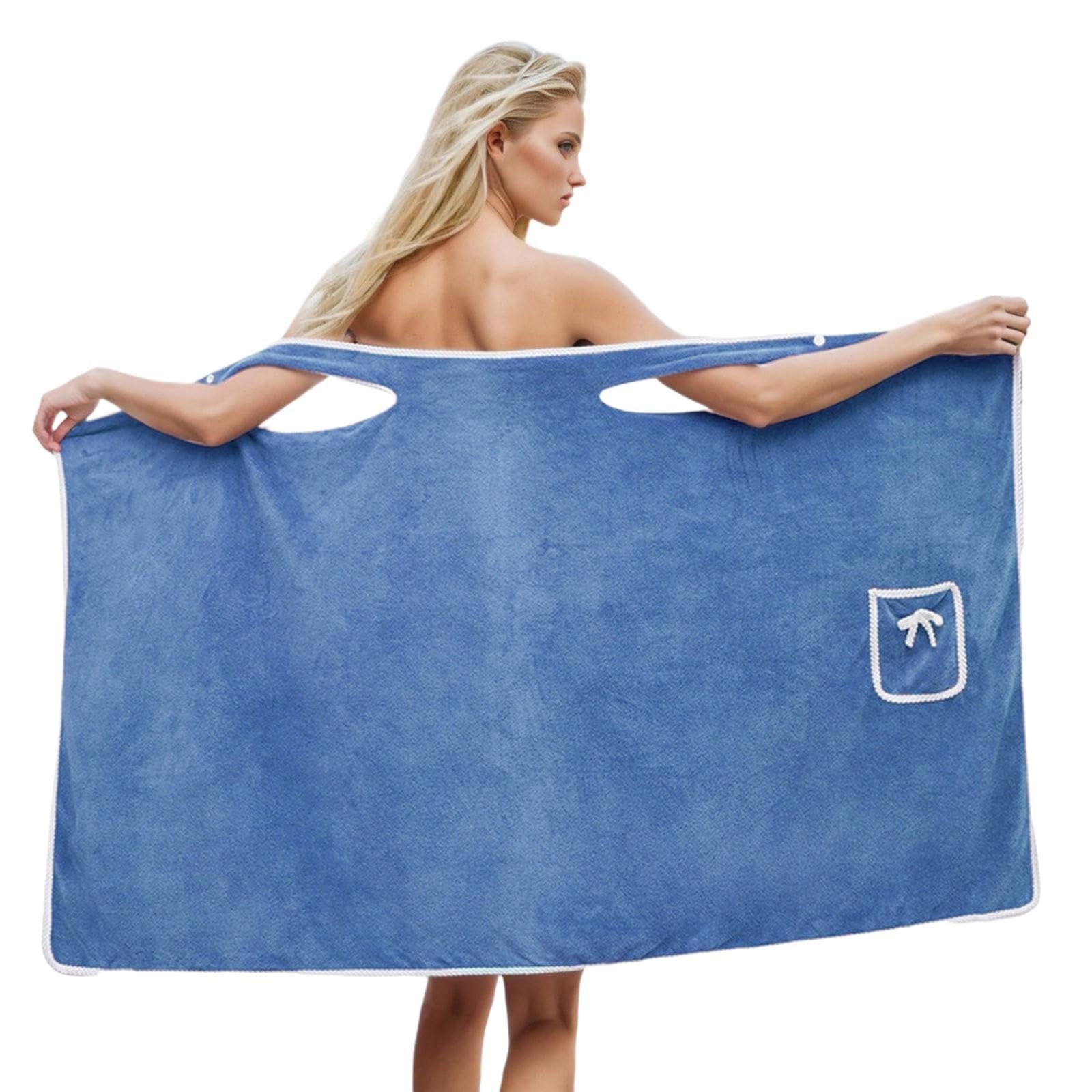 🔥HOT SALE 49% OFF 🎁Plus Size Women's Wearable Shower Skirt