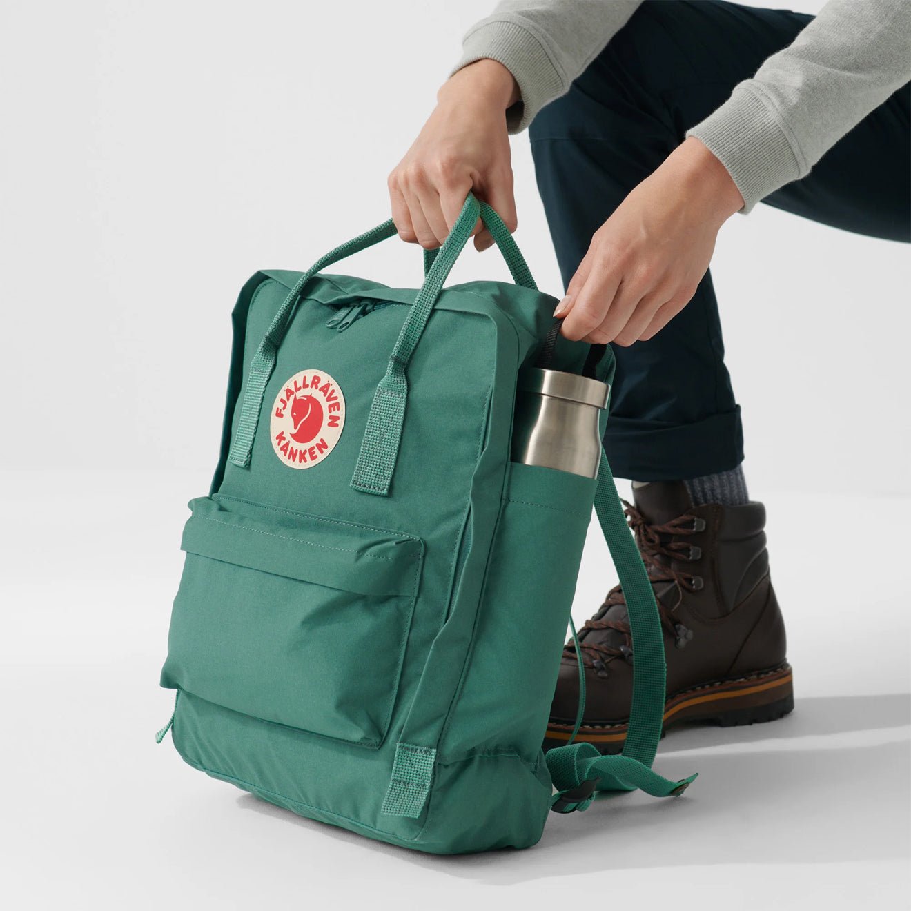 Fjallraven Kanken Classic Backpack Chalk Rose