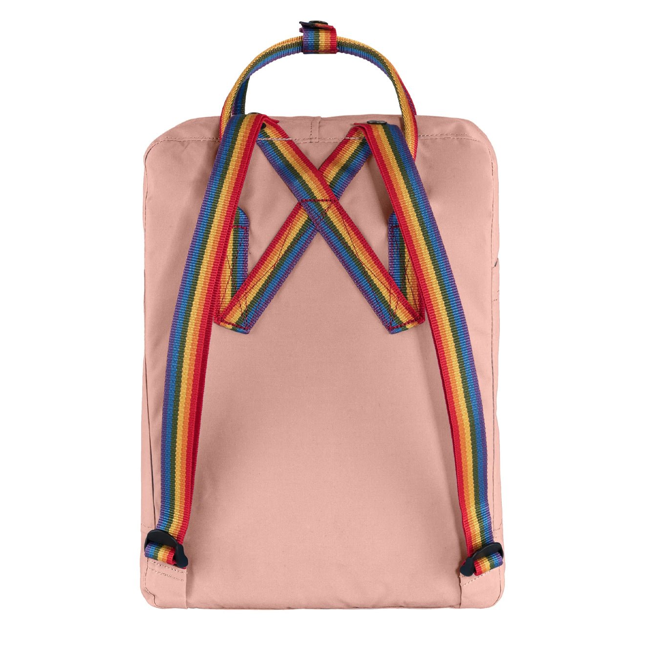Fjallraven Kanken Rainbow Classic Backpack Chalk Rose / Rainbow