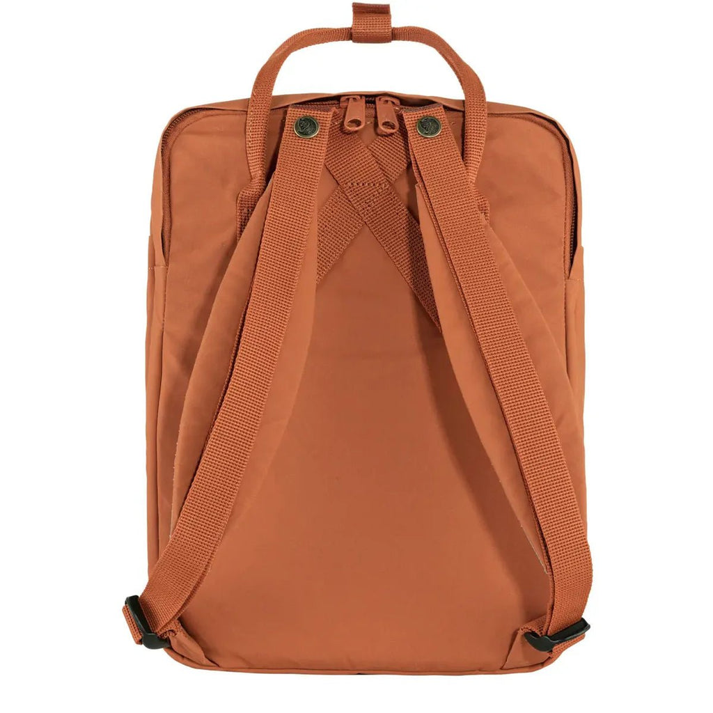 Fjallraven Kanken Classic Embroidered Backpack Terracotta Peacock Feathers